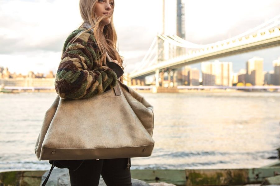 Monaco Weekender in Champagne - Canvas & Hyde NYC