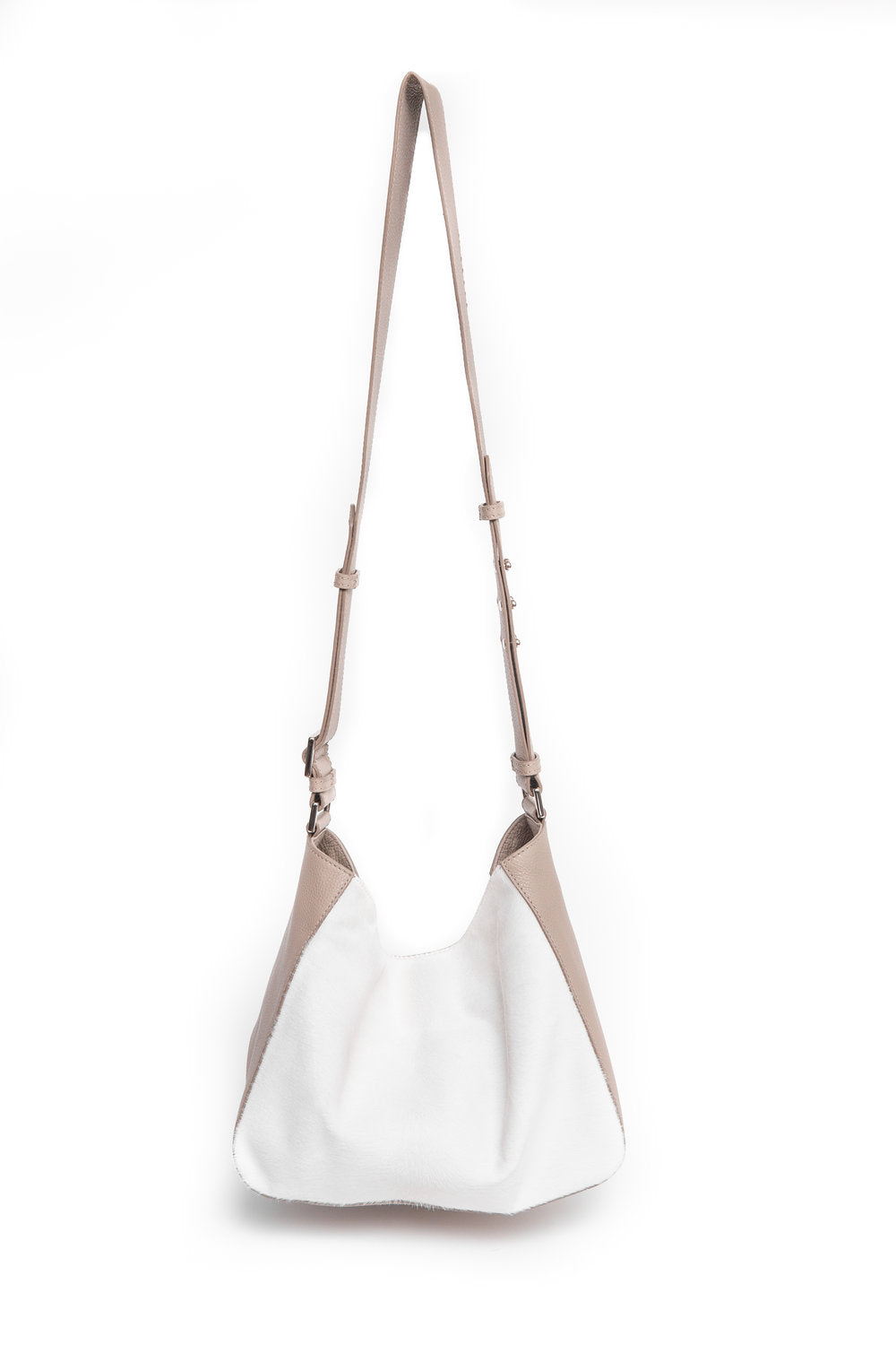 【関税込み】Mini Prism Bag in Ivory Leather Prism & Mini Prism Collection by Manu Atelier