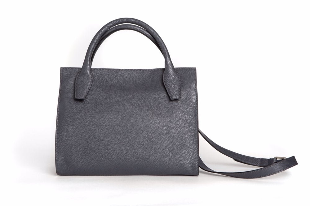 Sydney Tote - Dark Grey - Canvas & Hyde NYC