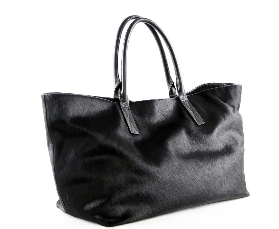 Monaco Weekender in Black - Canvas & Hyde NYC