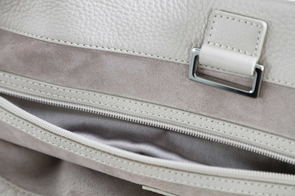 Monaco Weekender in Ivory - Canvas & Hyde NYC