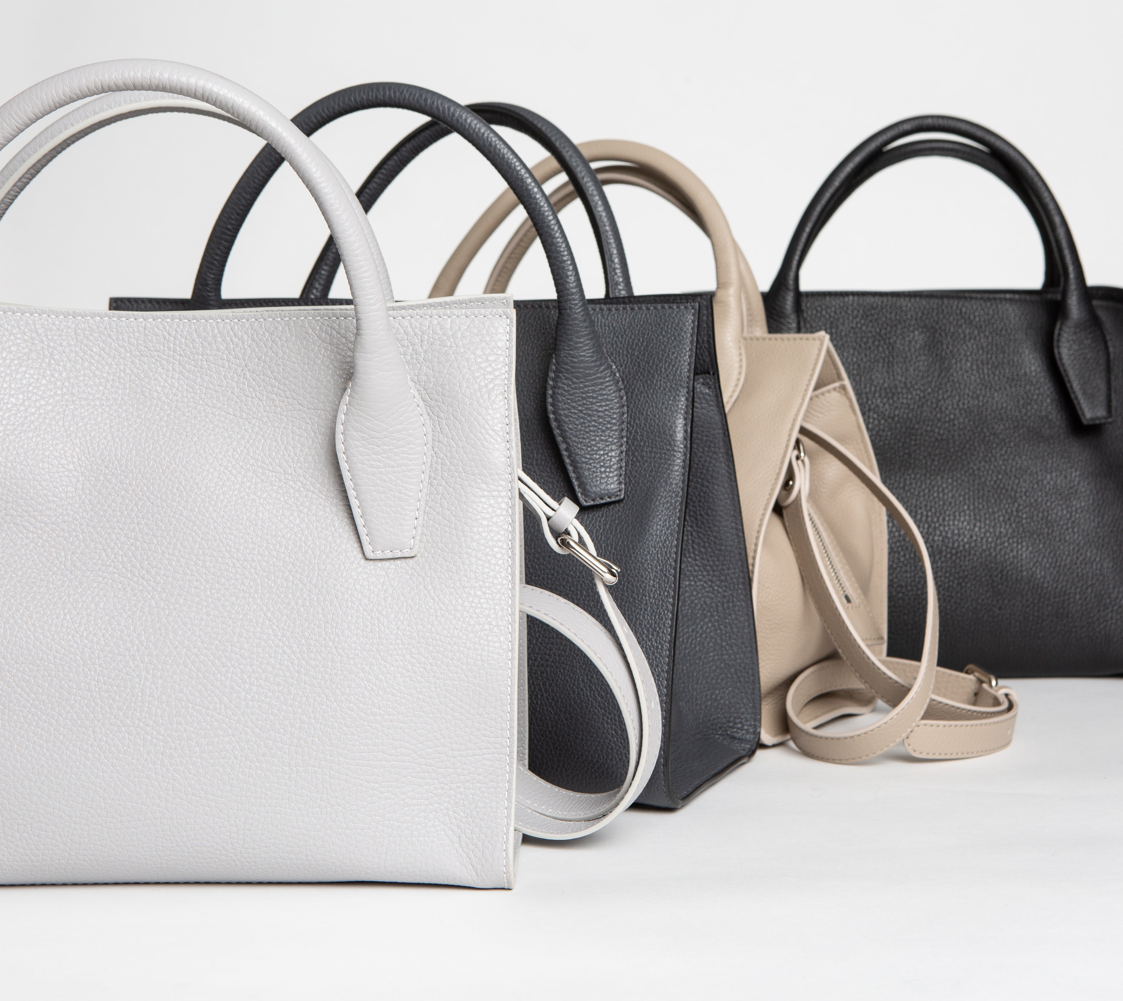 Sydney Tote - Light Grey - Canvas & Hyde NYC