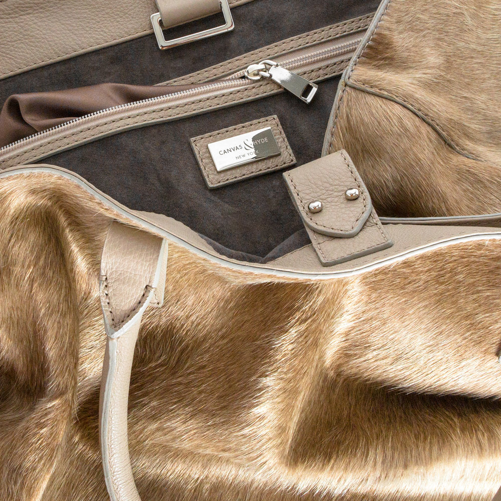 Monaco Weekender in Champagne - Canvas & Hyde NYC