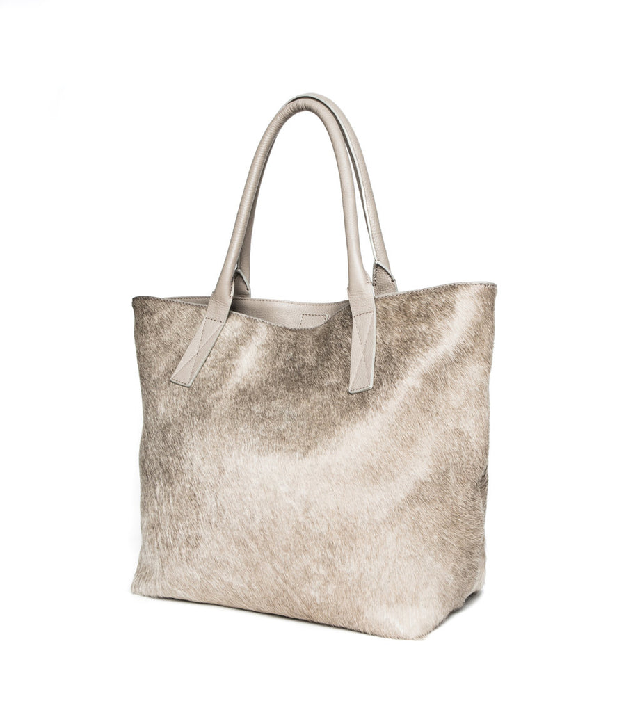 Aspen Day Tote in Champagne (Sleek) - Canvas & Hyde NYC