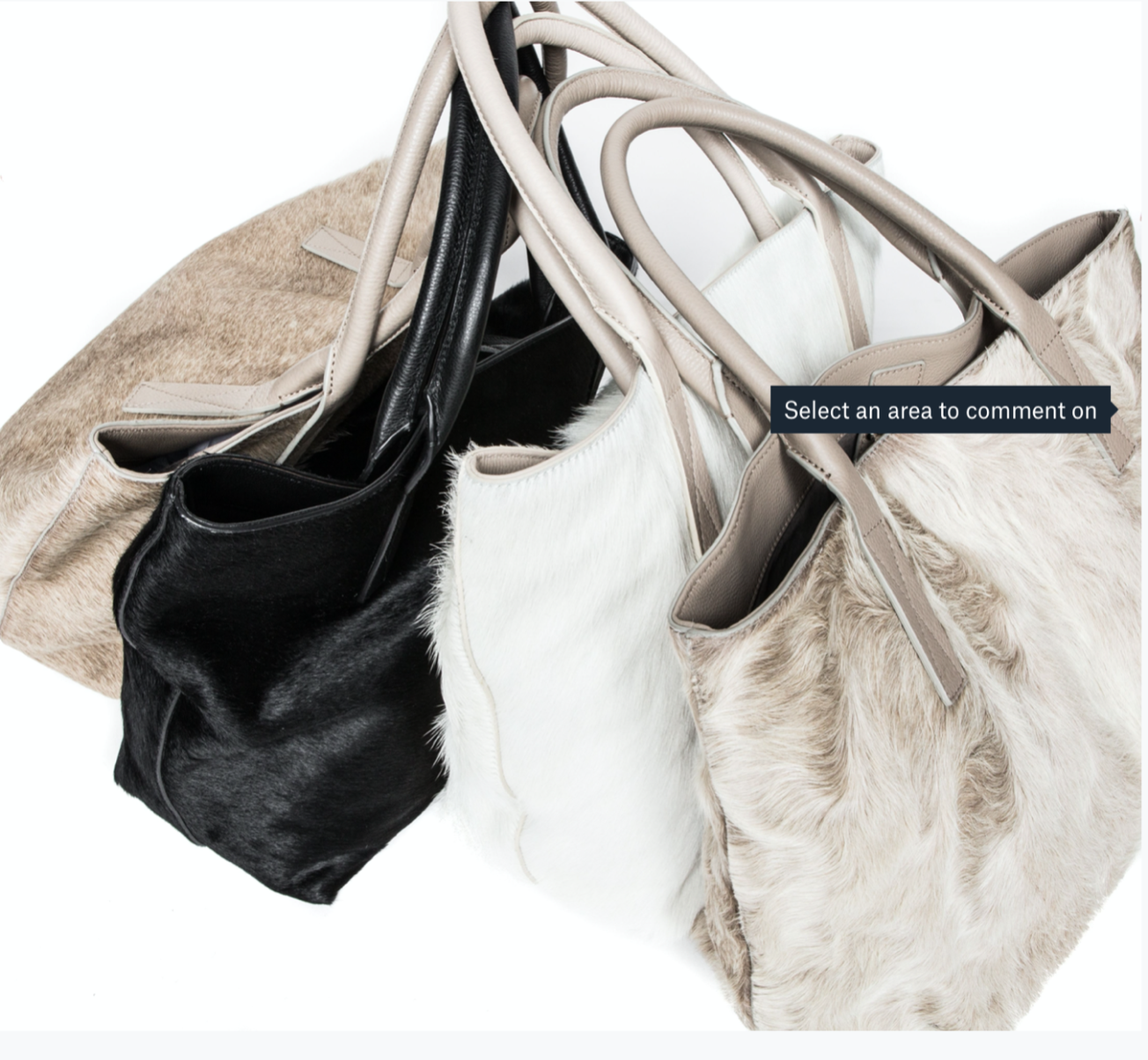 Aspen Day Tote in Black - Canvas & Hyde NYC