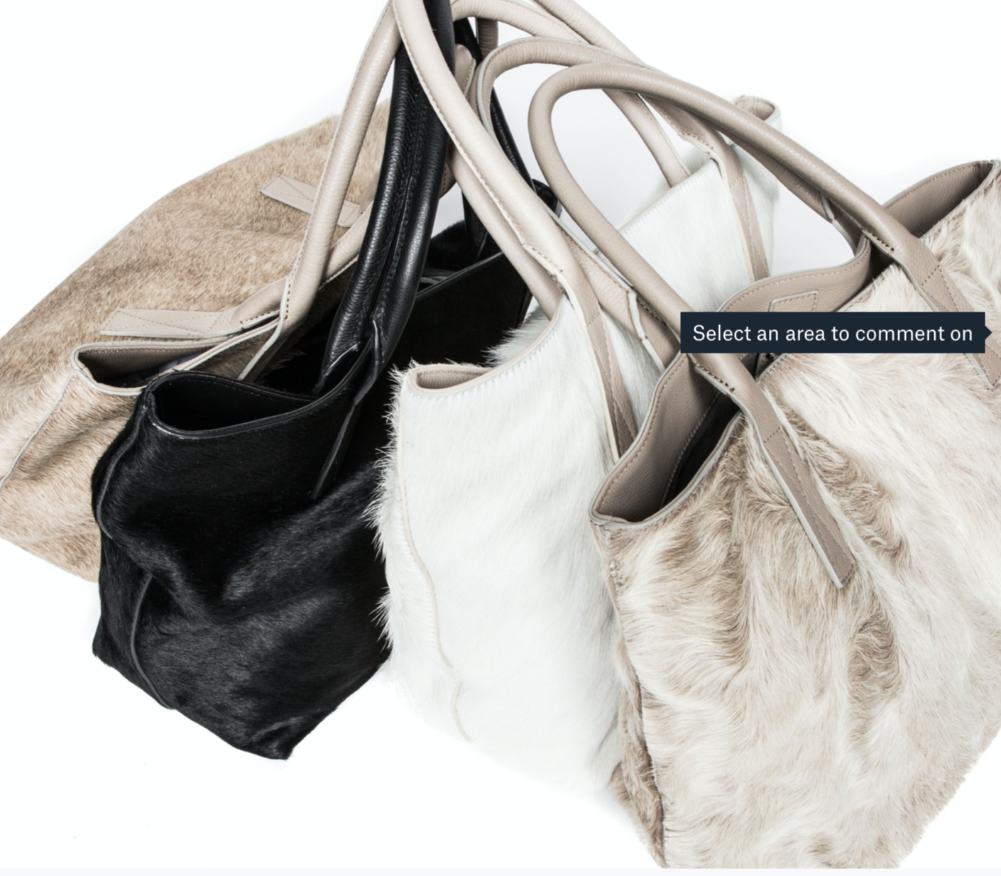 Aspen Day Tote in Ivory - Canvas & Hyde NYC