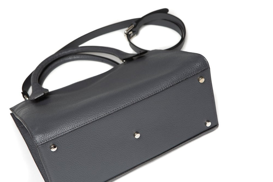 Sydney Tote - Dark Grey - Canvas & Hyde NYC