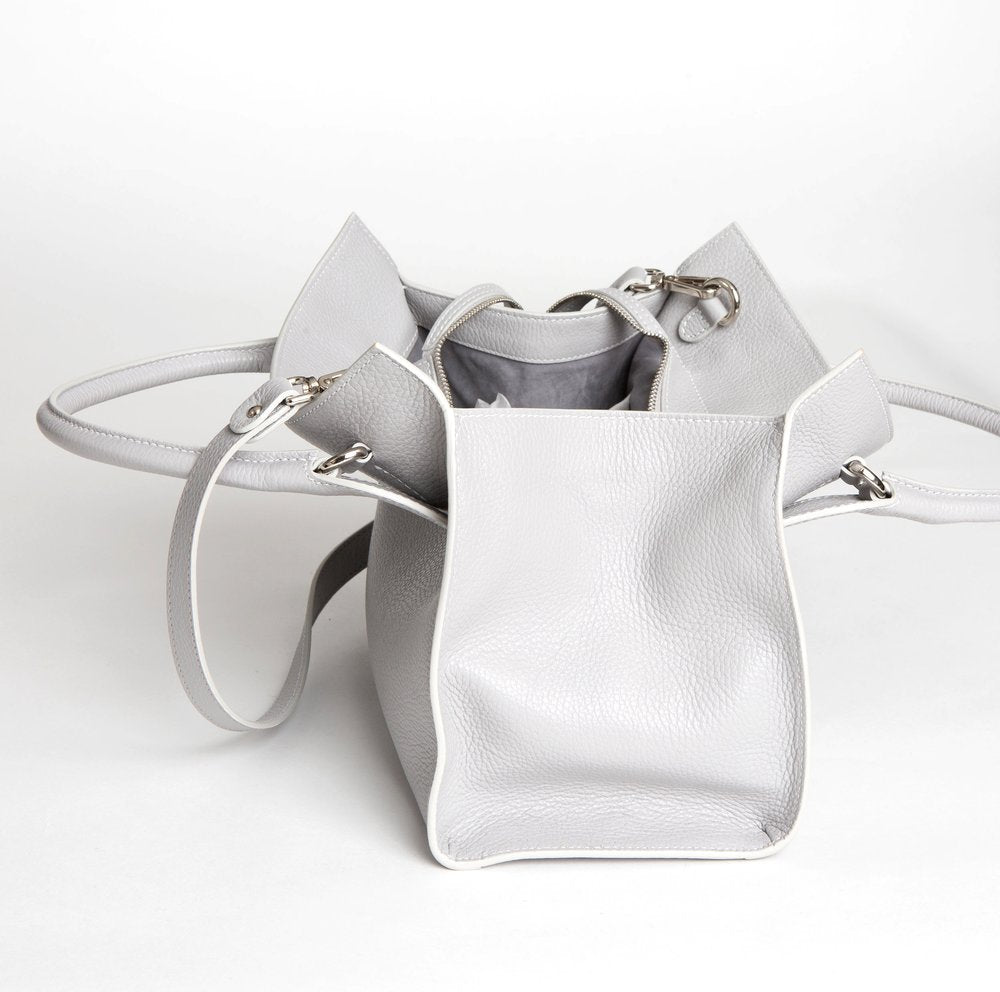 Sydney Tote - Light Grey - Canvas & Hyde NYC