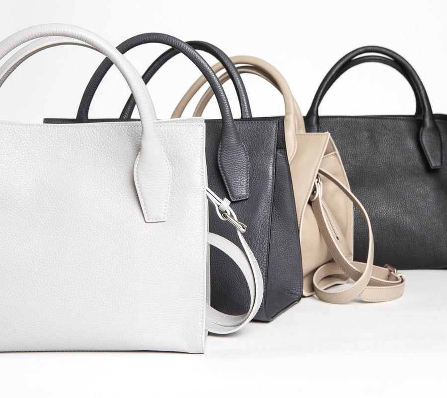 Sydney Tote - Dark Grey - Canvas & Hyde NYC